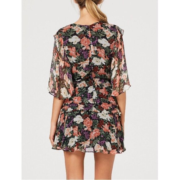💕STEVIE MAY💕 Serendipity Mini Dress Dark Paradiso Small S NWT - Picture 10 of 17